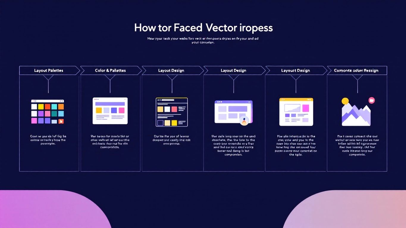 Vector illustration of website redesign process, flat design.